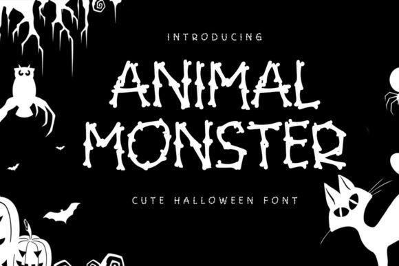 Animal Monster Font Review