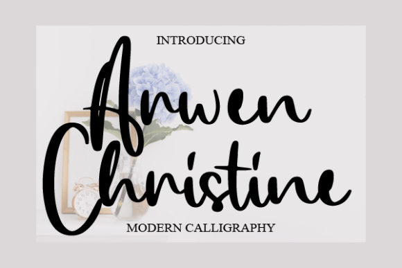 Arwen Christine: A Timeless Script Font for Editorial Design