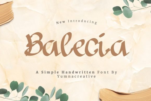 Balecia Font Review: Elevating Web Design with Elegant Script