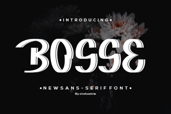 Bosse: A Stylish Slab Serif Font
