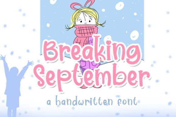 Breaking September Font for Business