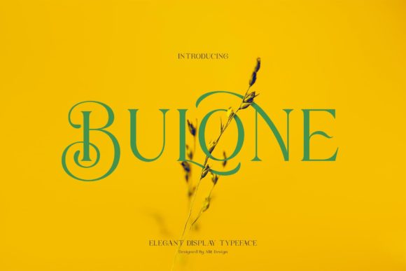 Bulone: A Serif Font for Elegant Design