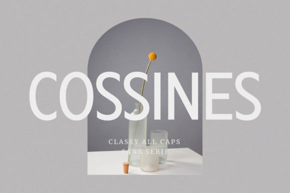 Cossines: A Classy Sans Serif Font