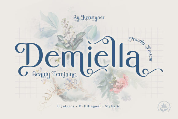 Demiella: Elegant Sans Serif for Craft Creators