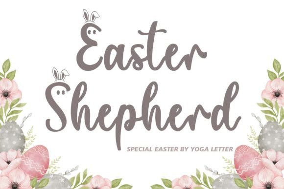 Easter Shepherd: A Playful Script Font for Branding