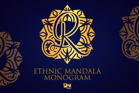 Ethnic Mandala Monogram Font Review