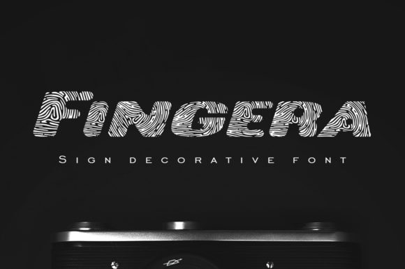 Fingera: A Unique Decorative Font