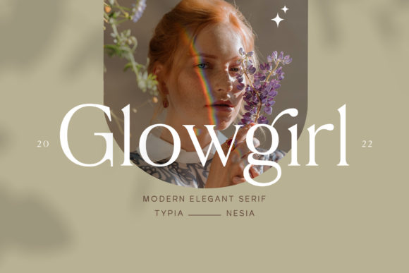Glowgirl Font: Elegant Serif for Web Design