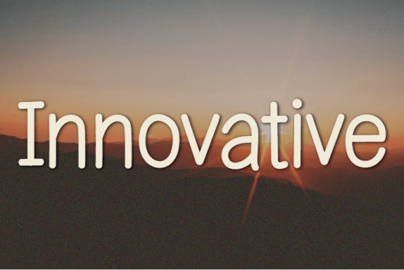 Innovative Font: Modern Typography for Web Design