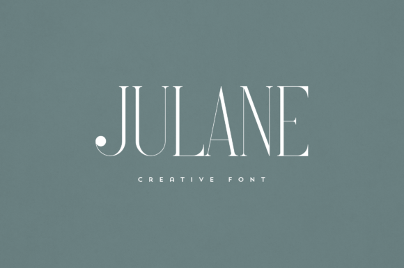 Julane: A Serif Font for Creative Web Design