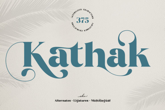 Kathak: The Serif Font That Elevates Digital Branding