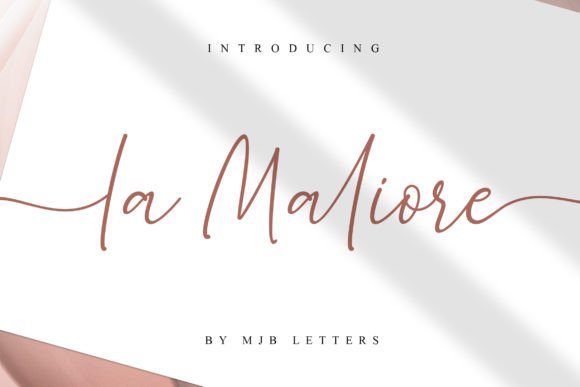 La Modesta: A Handwritten Font for Elegant Branding