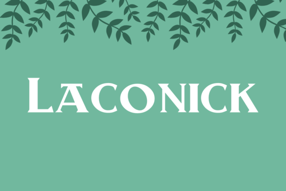 Laconick Review: A Sharp, Modern Display Font for Branding