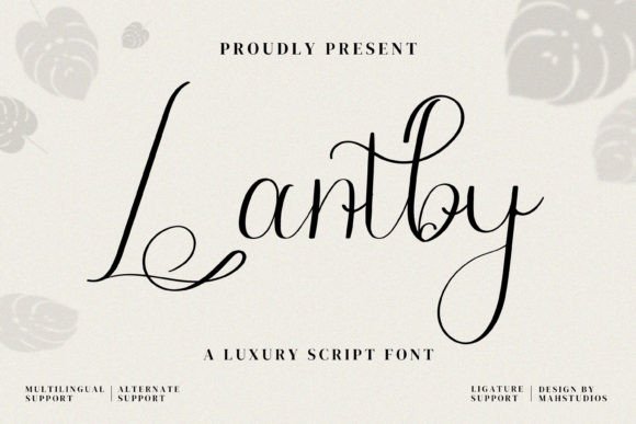 Lantby Font Review: Elevating Small Business Branding