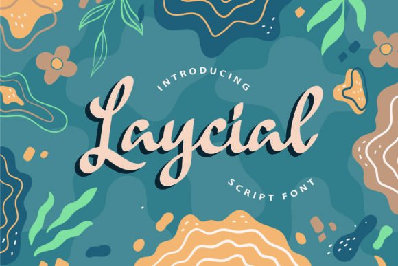 Laycial: A Luxurious Script Typeface for Elegant Branding