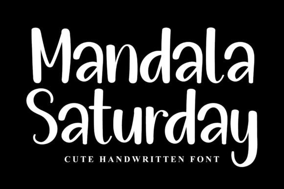Mandala Saturday: A Handwritten Font for Modern Web Design