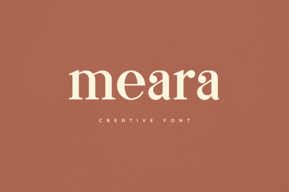 Meara: A Stylish Serif for Business Branding