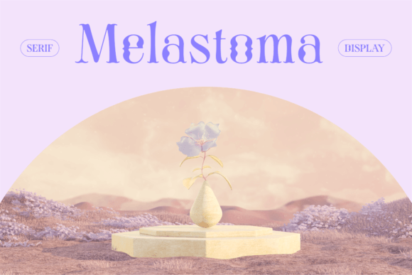 Melastoma: A Display Serif Font for Web Design