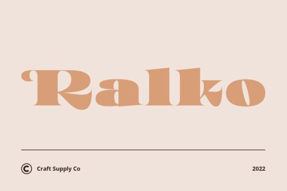 Ralko: A Stylish Serif for Campaigns