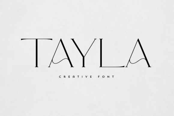 Tayla: A Versatile Serif Font for Creative Projects