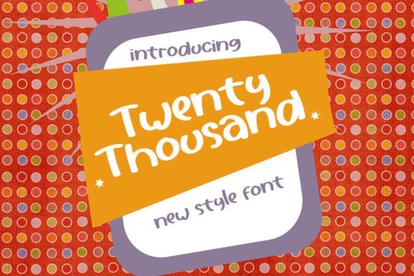 Twenty Thousand: A Versatile Typeface for Small Business Branding