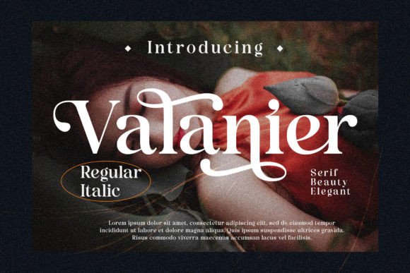 Valaneir: A Serif Font for Elegant Design