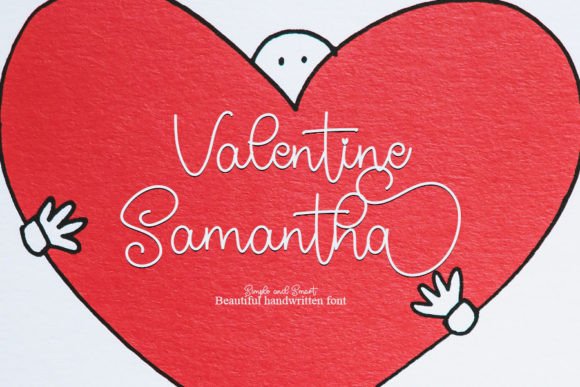 Valentine Samantha: A Timeless Handwritten Font for Branding