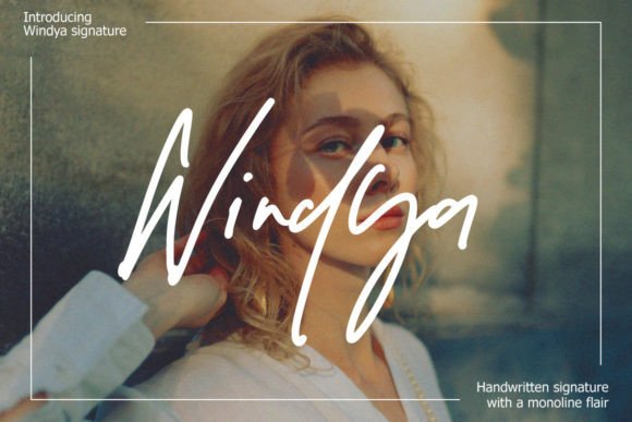 Windya: The Handwritten Font That Elevates Your Brand