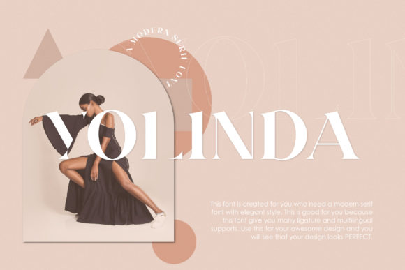 Yolinda: A Modern Serif Typeface for Digital Design