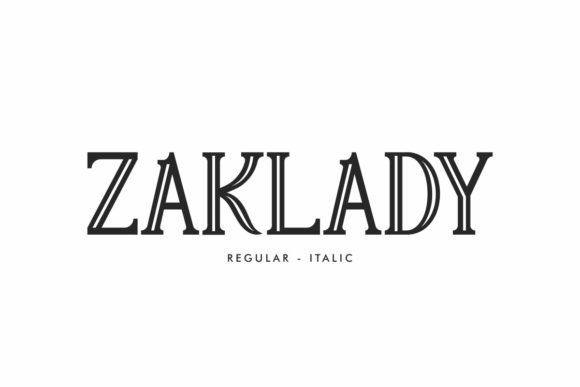 Zaklady Font for Creative Projects